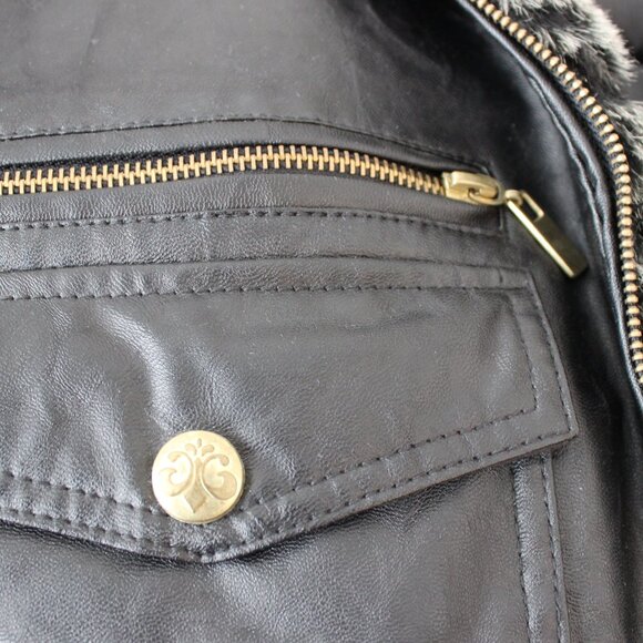 Genuine Leather Coat - House of Dereon, Beyonce - Picture 8 of 10